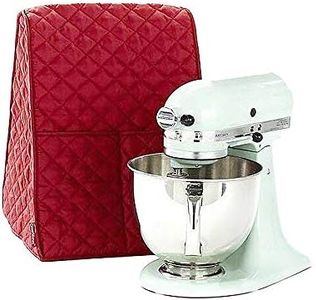 Stand Mixer Dust-Proof Cover with Organizer Bag for KitchenAid Mixer to Keep Clean and Safe Red