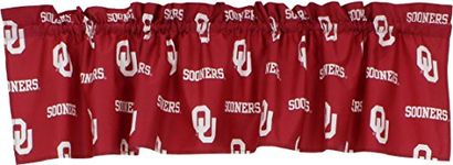 College Covers Oklahoma Sooners Printed Curtain Valance - 84" x 15"