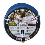 Dramm 5/8-Inch X 50-Feet Colorstorm Premium Rubber Hose-Blue