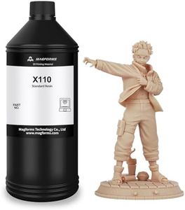 MAGFORMS X110 Upgraded Standard 3D Printing Resin, Enhanced Toughness & Strength, Non-Brittle 405nm UV Curing Resin with High Precision for 4K/6K/8K LCD DLP 3D Printers (Dark Skin, 1000g)