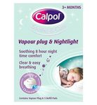 THREE PACKS of Calpol Vapour Plug & Night Light