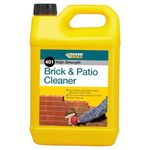 Everbuild 401 High Strength Brick and Patio Cleaner, 5 Litre