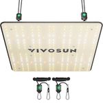 VIVOSUN VS1000 LED Grow Light with Full Spectrum Diodes & Sosen Driver Dimmable Lights Sunlike for Indoor Plants Seedling Veg and Bloom Lamps for 2x2/3x3 Tent