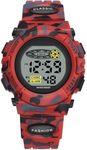 Kids Watch Boys Army Camouflage Montre Enfant Garcon Sport Outdoor Digital Watch for Kids Boys Multifunction Chronograph Alarm Clock Waterproof Watches