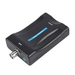 BNC to HDMI Converter, 720P 1080P BNC to HDMI Converter Adapter, Composite BNC and Audio Input to HDMI Output Adapter, BNC to HDMI Video Converter for PS2, PS3, PSP, WII, XBOX360