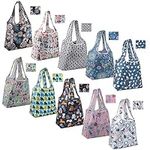SWXIAN Reusable Grocery Bags 10 Pac