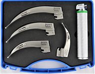 Laryngoscope Fiber Optic Modular MacIntosh Re-usable Set,