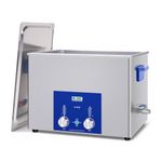 DK SONIC Industrial Ultrasonic Cleaner 37L,720W Commercial Sonic Cleaner with Encoded Timer,Heater&Basket, Multiple functions for Carburetors, Motorcycle Engines, Carburetors,Chains