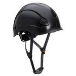 Portwest PS53 Height Endurance Lightweight Construction Hard Hat Safety Helmet Black, 0