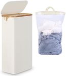 efluky Slim Laundry Hamper with Lid