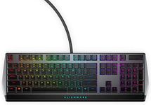 Alienware AW510K Low Profile Gaming Keyboard, Mechanical, CherryMX Red Switches, English Layout, Dark Side of The Moon