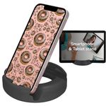 GoDonut Universal Cell Phone Stand Tablet Stand, Compatible with Android iPad iPhone Samsung Galaxy G Nokia Pixel | Multi-Angled to View on Tablet Kindle Fire Smartphone XS Max XR 8+ 8 7+ 7 6 6s 5