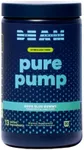 BEAM Be Amazing Stimulant Free Pure Pump Powder | Vegan Nighttime Pre Workout, Energy Boost, Endurance, Muscle Pump, Strength, Recovery | Caffeine-Free Supplement, No Itch | Sour Blue Gummy, 30 Scoops