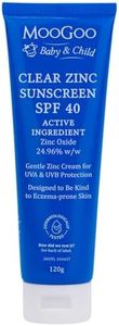 Moogoo Baby & Child Clear Zinc Sunscreen SPF40 120g