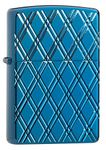 Zippo Pocket Lighter, Metal, High Polish Blue, One Size