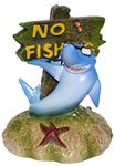 Supa Sign, Shark Aquarium/Fish Tank Ornament, Resin, Assorted