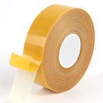 CUMENO Translucent Double Sided Tape Heavy Duty Tape(1.18" x 66 ft) High Tack, No Residue, Easy Tear Tape for Carpet Splicing and Duct Wrapping