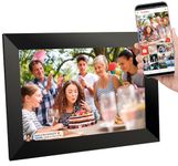 Frameo 10.1 Inch WiFi Digital Picture Frame 1280x800 IPS LCD Touch Screen,Auto-Rotate,Wall Mountable,32GB Memory,Share Photos/Videos Instantly via Frameo App from Anywhere (Black-10.1 inch)