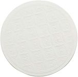 TravelWell Embossed Round 3.54-inch Diameter Non Slip Drink White Paper Coasters – Set of 500