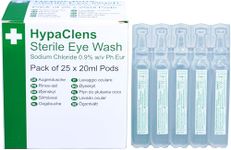 HypaClens Saline Eye Wash Pods, (Pack of 25)