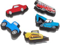 Crocs Plastic Unisex's Lights Up Cars Trucks Multicolor Shoe Charms-Onesize (10011441)