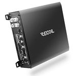 Recoil DI550.4 Full-Range Class-D 4-Channel Car Audio Amplifier, 1,040 Watts Max Power, 2-4 Ohm Stable, Mosfet Power Supply, Bridgeable