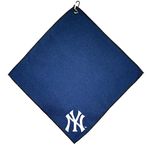 Team Golf MLB New York Yankees Microfiber Golf Towel, 15x15 (Multicolor)