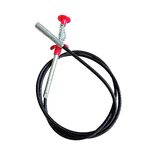 Pivalo Drain Cleaner Wire Stick Stainless Steel Hair Catching Claw Drain Sewer Cleaning Spring Sink Pipe Plunger Unblocked Kitchen Bath Basin Hairs Remover Tool (90 cm,1 Pc)