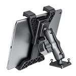 OHLPRO Heavy Duty Drill Base Tablet Holder Car Mount Dashboard for iPad/iPad Mini Samsung Galaxy (All 7" - 11.5") Tablets, ipad Mount for Desks,Cars, Great for Wall, Truck, Commercial Vehicles Dash