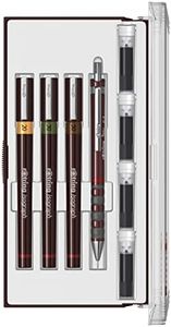 Rotring Isograph Junior Set 3X Technical Pens (0.20mm, 0.30mm, 0.50mm) + Accessories