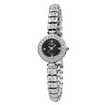 Clastyle Silver Watch for Women - Elegant Diamond Ladies Watches - Silm Stainless Steel Quartz Wrist Watch