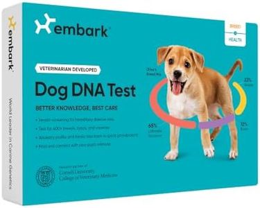 Embark Breed & Health Kit - Dog DNA Test - Discover Breed, Ancestry, Relative Finder, Genetic Health, Traits, COI
