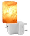 Himalayan Salt Rock Lamp Plug in Night Light Air Purifier Switchable Natural Crystal Mood Light Hand Crafted