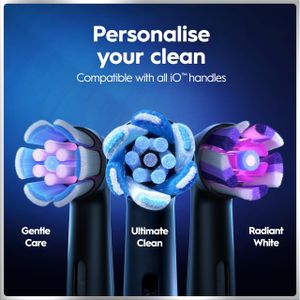 Oral-B iO9 Electric Toothbrush – Smart Rechargeable, Black