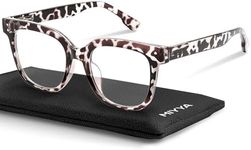miyya Madison Avenue BL glasses Blue light glasses Leopard