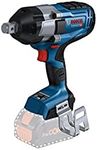 Bosch Professional BITURBO cordless impact wrench GDS 18V-1050 HC (tightening torque 1,050 Nm, breakaway torque 1,700 Nm, without batteries and charger, in box), Blue, solo