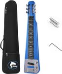 Batking Lap Steel Guitar 6 String Slotted Head Stock Electric Slide Guitars