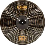 Meinl Cymbals Classics Custom Dark Crash Cymbal 17 inch (Video) for Drum Set (43,18cm) B12 Bronze, Dark Finish, Made in Germany (CC17DAC)