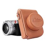 kinokoo Case Compatible for Leica D LUX8 D LUX 7 D LUX Type 109 Camera - Retro Style PU Leather Carrying Bag for Leica D-LUX 7/ D-LUX 8 D LUX Type 109 with Adjustable Shoulder Strap- Brown