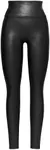 Spanx Womens Faux Leather Leggings Black