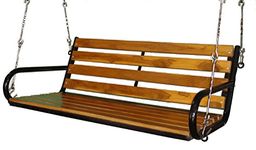 Wooden Bench Swing