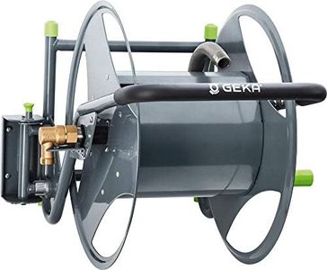 Geka Enrouleur Mural pour Tuyau Plus P40, Gris/Vert