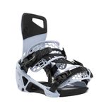 Nidecker Supermatic Snowboard Bindings (Large, Cannon Blue)