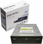 Hitachi-LG 24x SATA Internal DVD-RW Writer Rewriter Super Multi DL Black CD+/-RW, DVD+/-RW, DVD DL, 4-24 x, 145 ms DVD