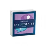 TableTopics Dating to Go - 40 Conversation Starter Question Cards to Break The Ice, Get to Know Your Date. Great Game for Couples Just Starting Out or First Dates