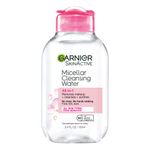 Garnier SkinActive Micellar Cleansing Water, All-in-1 Makeup Remover and Facial Cleanser, For All Skin Types, 3.4 fl oz