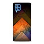 Print Galiara| 3D Designer HardCase Cover for Samsung Galaxy F22 | Pyramid Pattern Wallpaper |