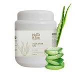 Blend It Raw Apothecary Aloe Vera Gel for Skin & Hair, bulk pack of 1kg (1000g), 99% pure Aloe Pulp (Aloe vera 1KG)