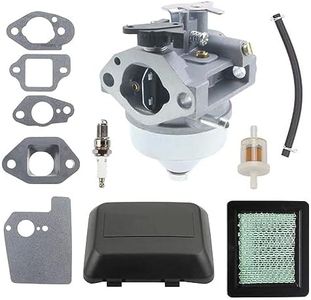 ANTO 16100-Z0Y-853 Carburetor for Honda GCV190 GCV190LA GCV190A Engine HRX217 HRB217 Lawn Mower Pressure Washer with Air Filter Cleaner Cover kit