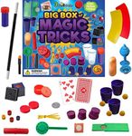 3 Bees & Me Deluxe Magic Kit Set with Toy Wand & 75 Magic Tricks for Kids - Best Age 6 7 8 9 10 11 12